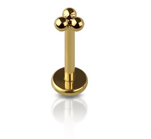 Tiny Trinity Ball Flat Back