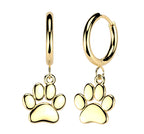 Paw Print Hoops