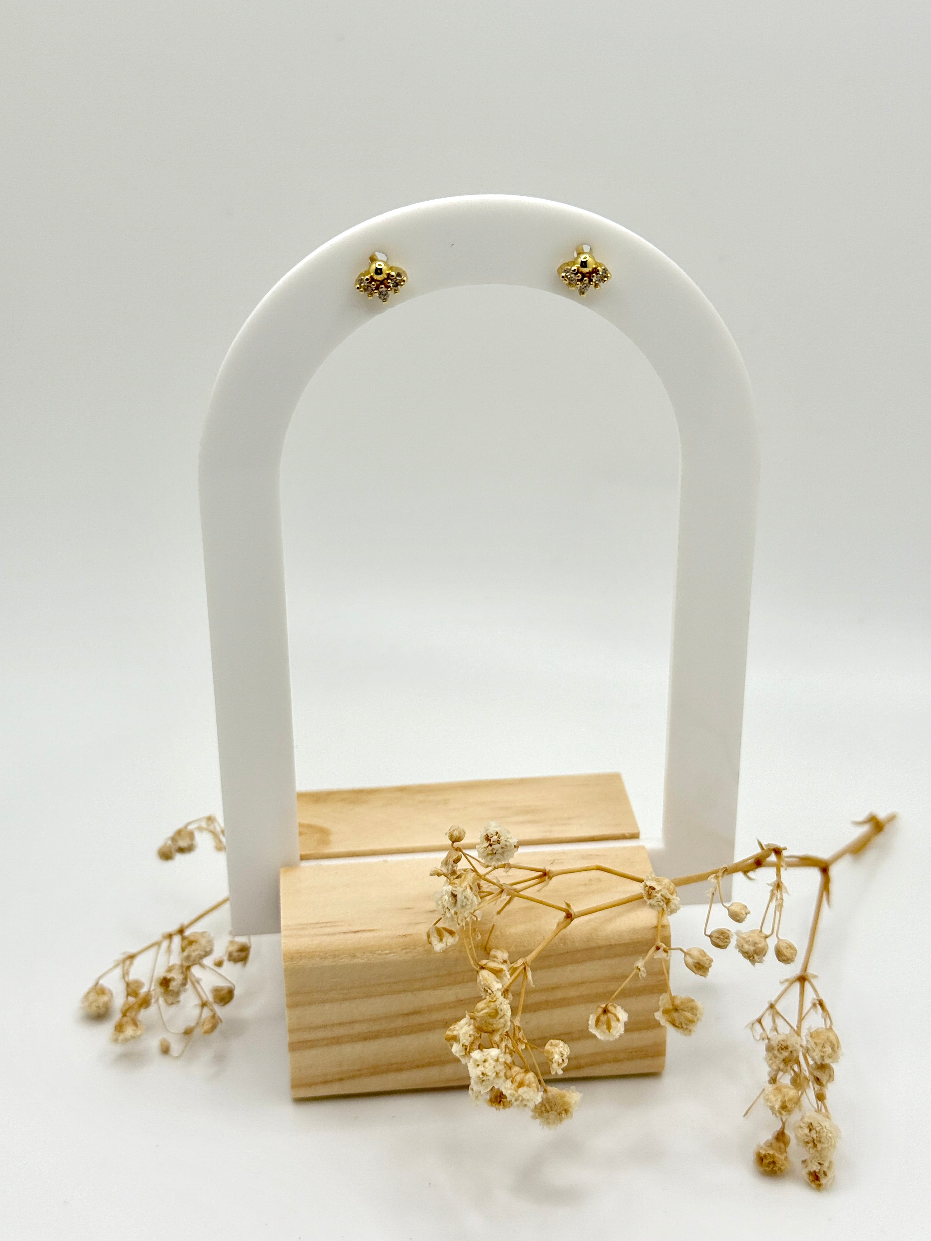 Gem Cluster Flat Back