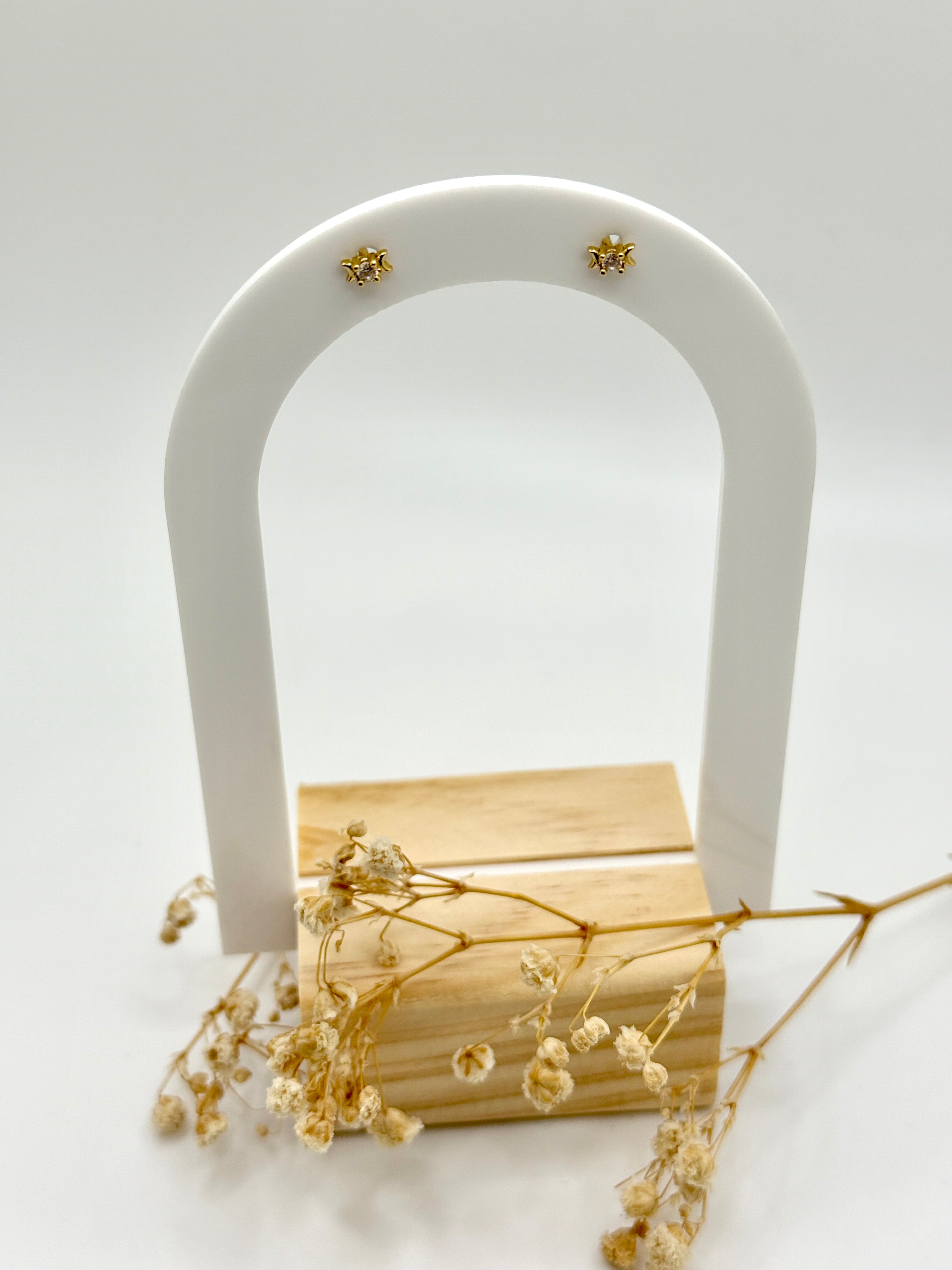 Double Moons Flat Back