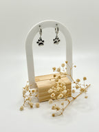 Paw Print Hoops
