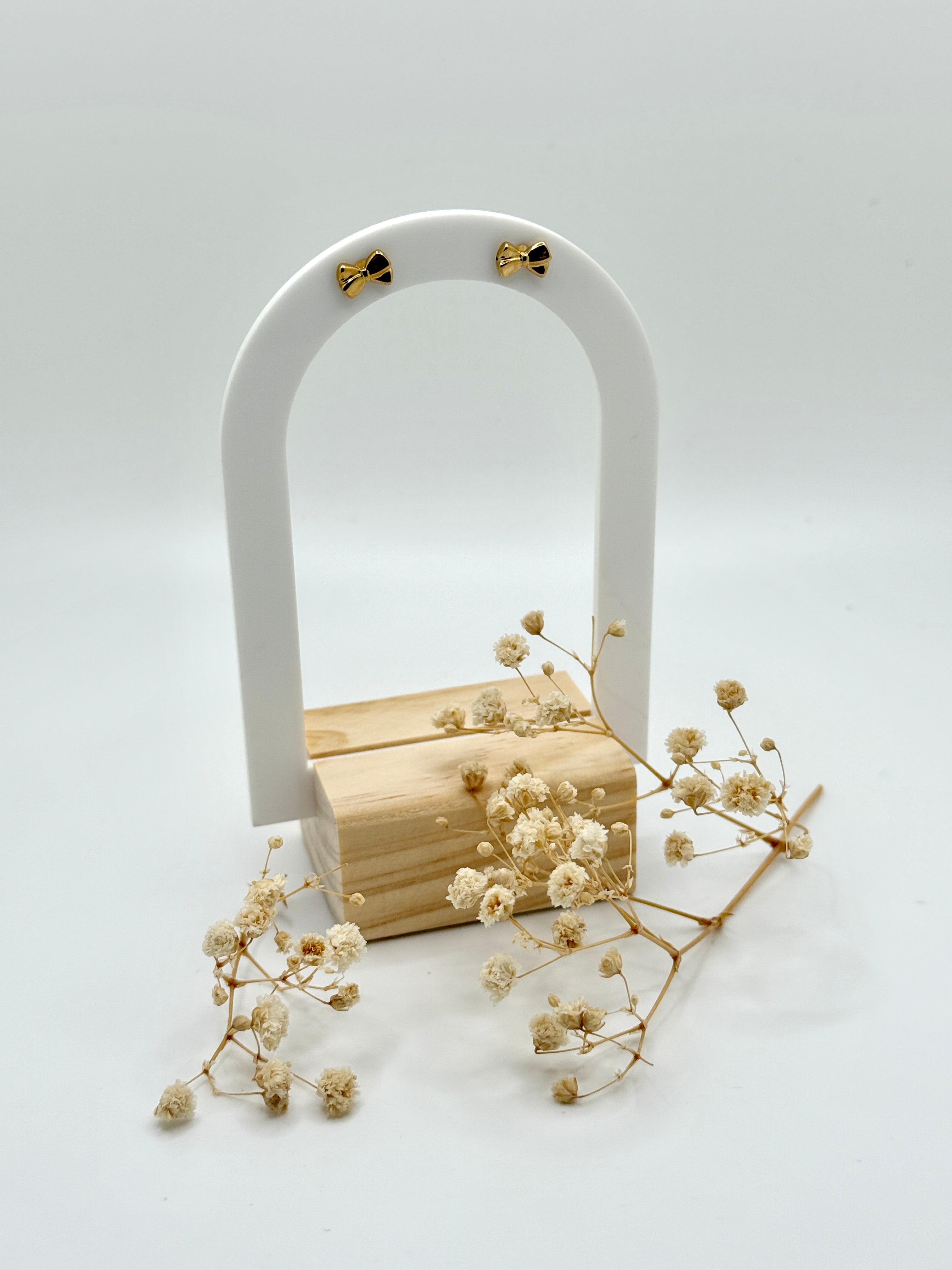 Ribbon Bow Flat Back