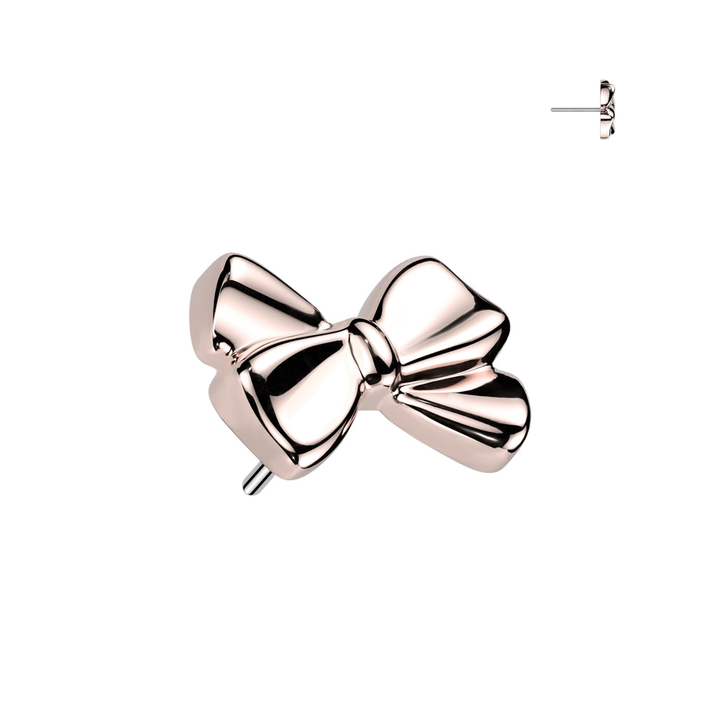 Ribbon Bow Flat Back