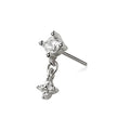 Gem and Star Dangle Flat Back