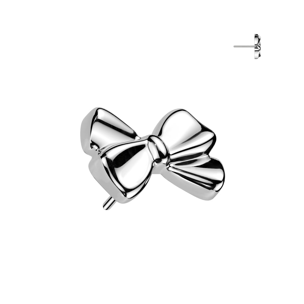 Ribbon Bow Flat Back