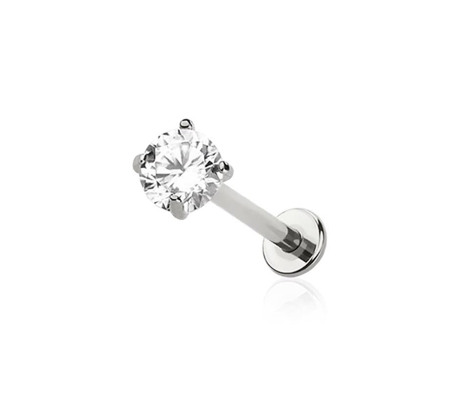 Round Gem Flat Back