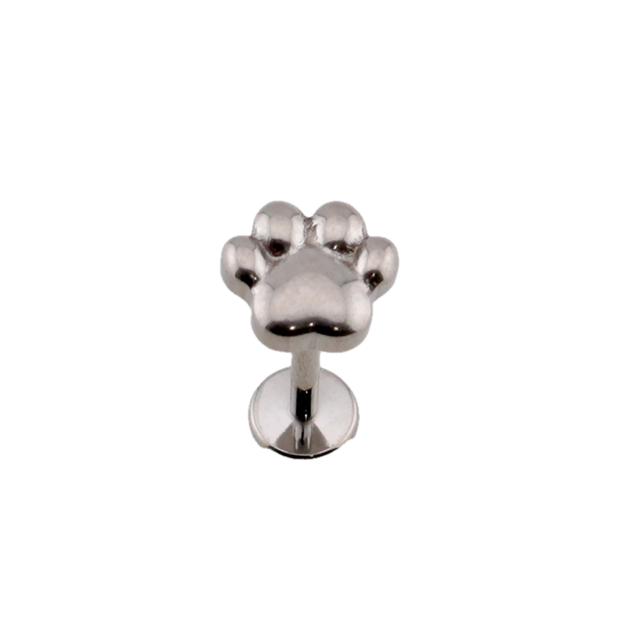 Paw Print Flat Back