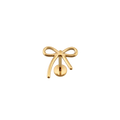 Large Ribbon Bow Flat Back
