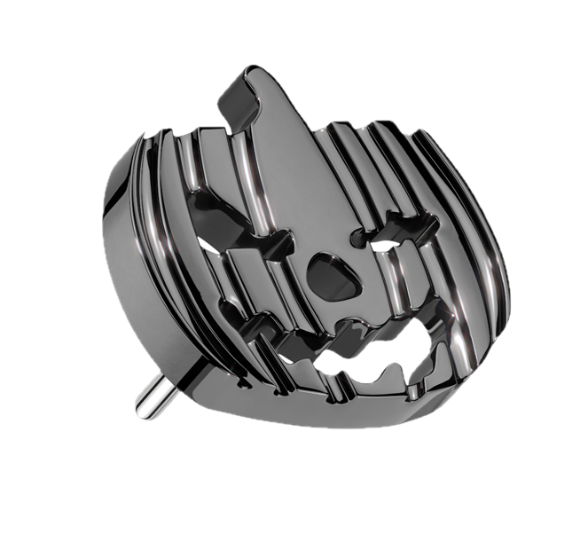 Black Jack O Lantern Flat Back