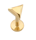 3D Triangle Flat Back