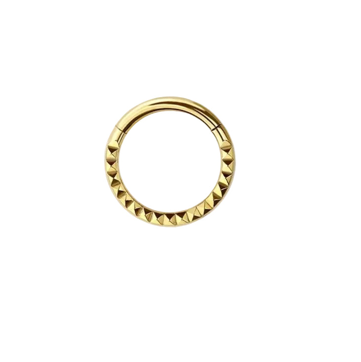 Small Dented Clicker Hoops