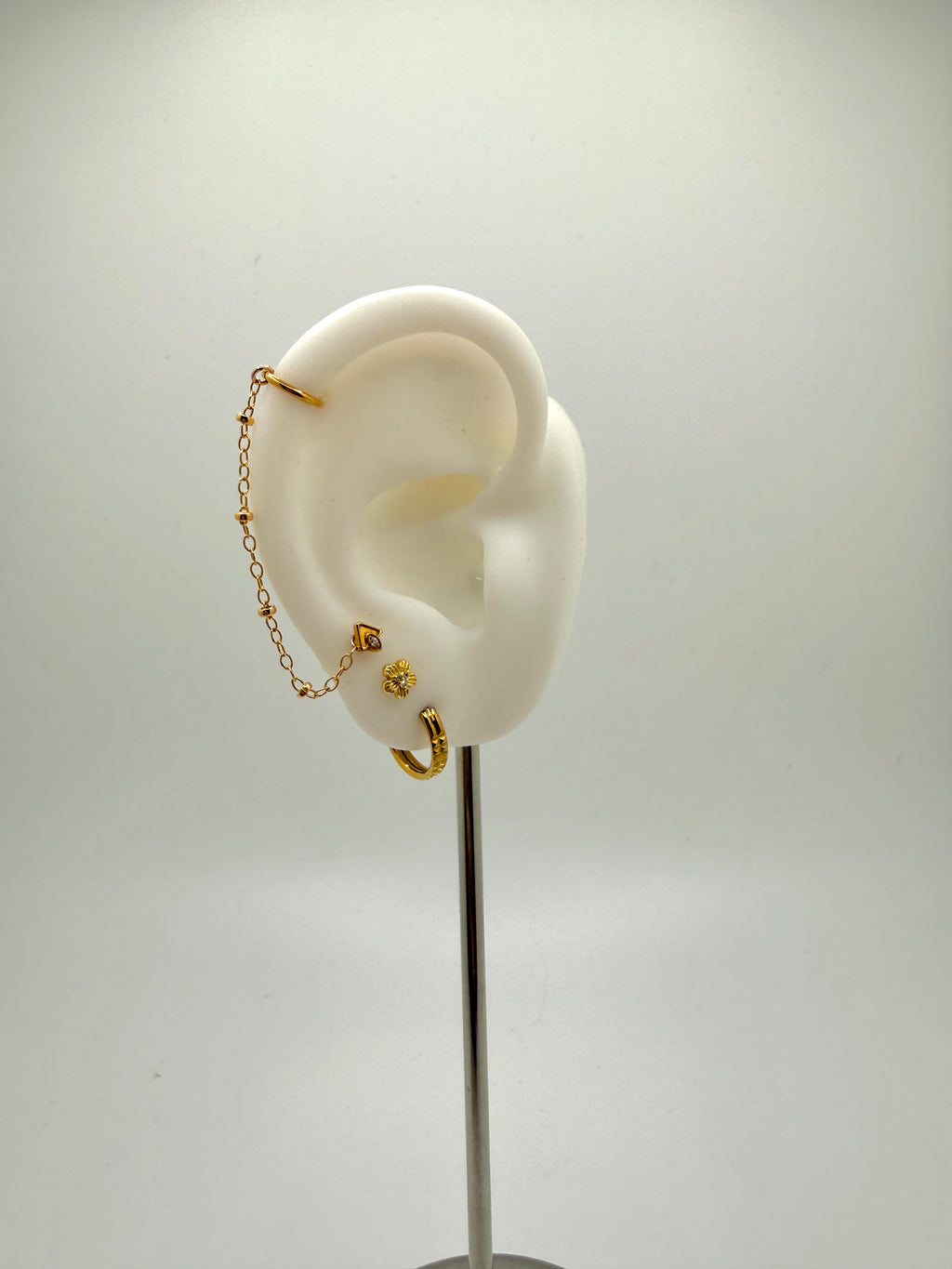 Long Satellite Earring Chain