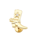 Cowboy Boot Flat Back