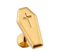 Coffin flat back