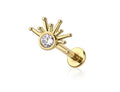 Half Sunburst Flat Back