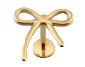 Large Ribbon Bow Flat Back