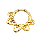 Petal Huggie Hoops