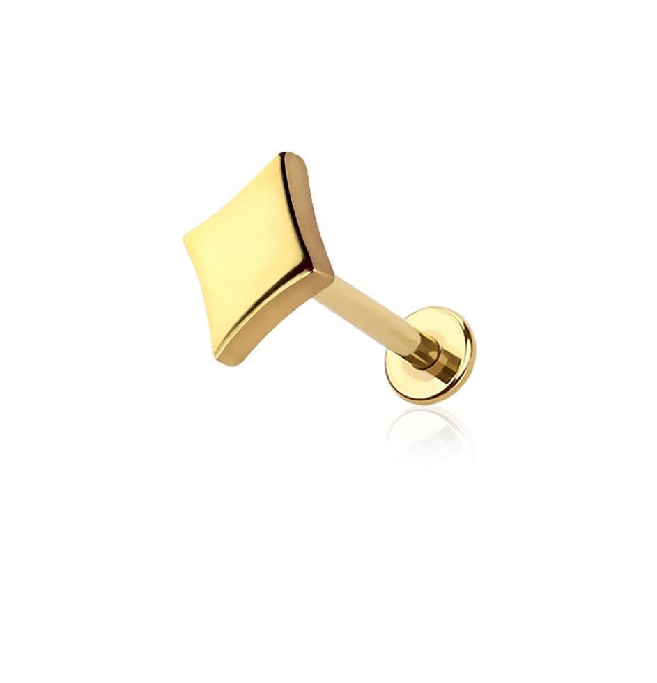 Poker Diamond Flat Back