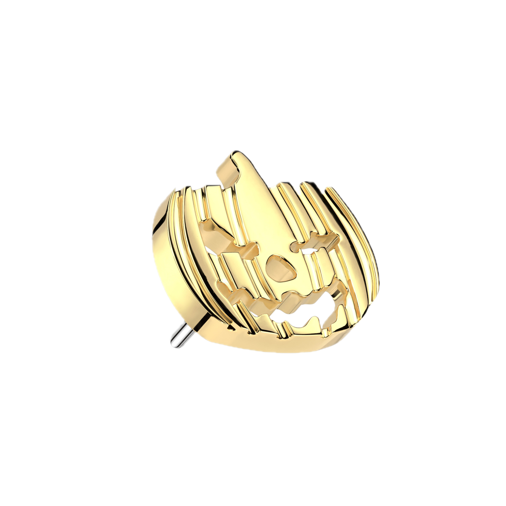 Jack O Lantern Flat Back