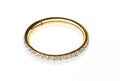 Thin Sparkle Hoop 8mm