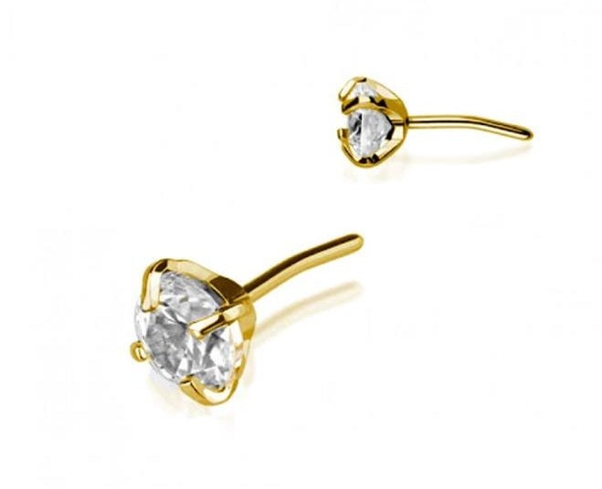 Tiny Round Gem Flat Back