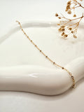 Mixed Metal Gold with Silver Beads