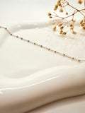 Mixed Metal Silver with Gold Beads
