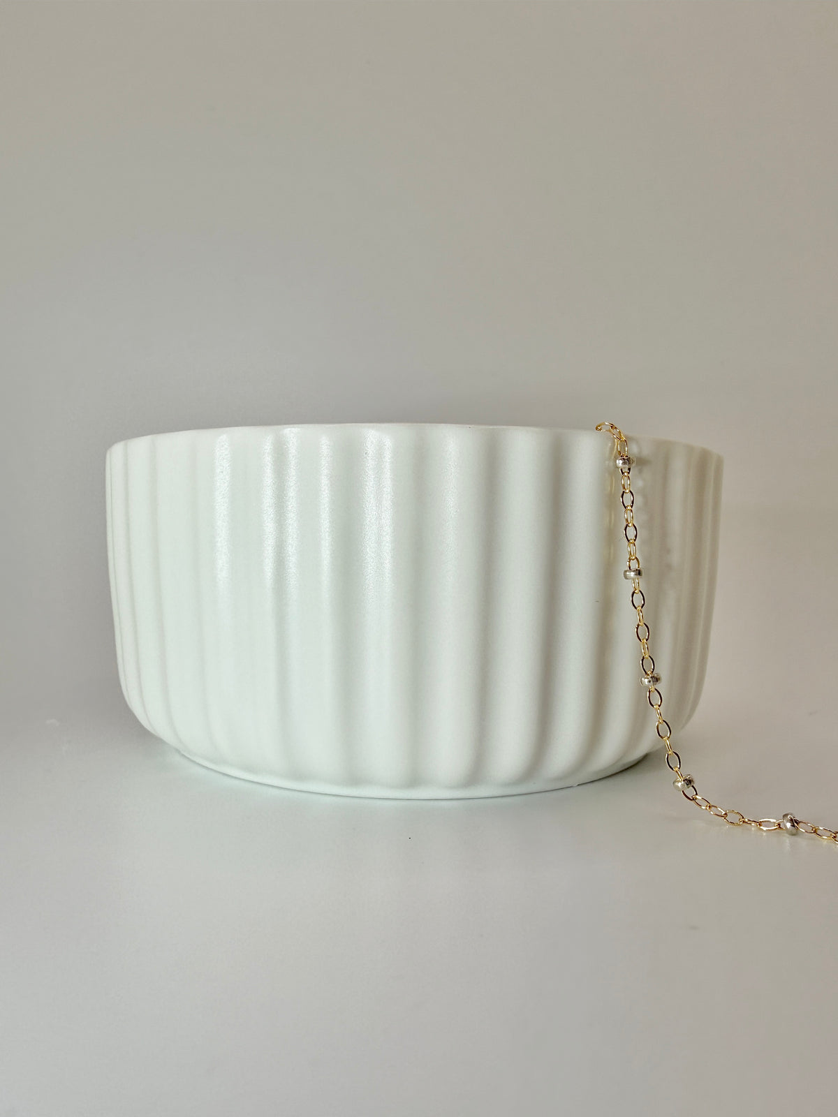 Mixed Metal Gold with Silver Beads