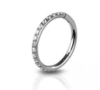 Classic Sparkle Hoops 10mm