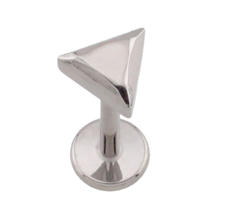 3D Triangle Flat Back