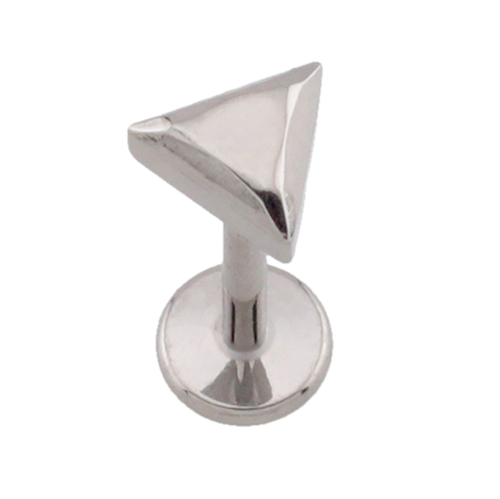 3D Triangle Flat Back