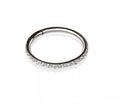 Thin Sparkle Hoop 10mm