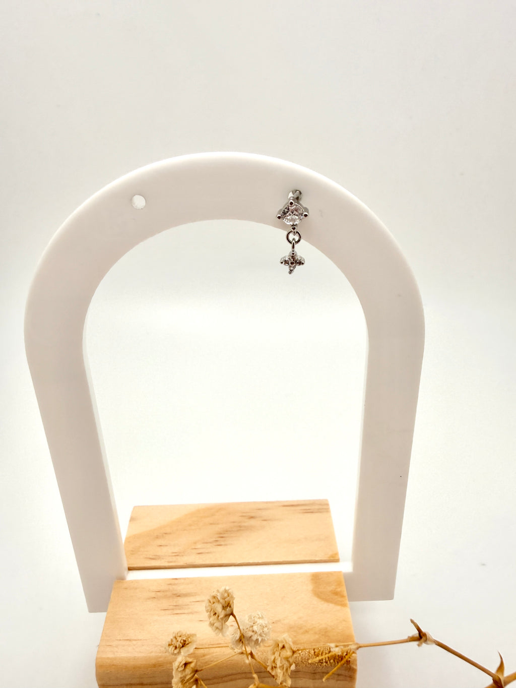 Gem and Star Dangle Flat Back