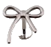Large Ribbon Bow Flat Back