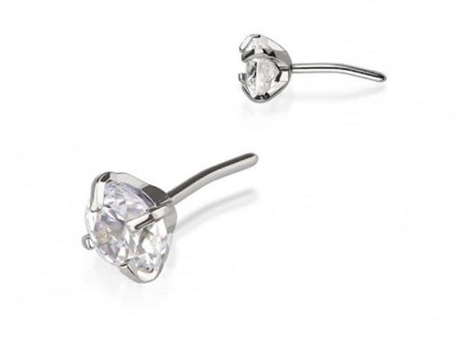 Tiny Round Gem Flat Back