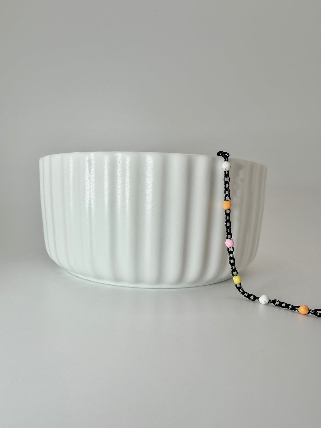 Black with Colored Enamel