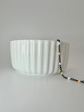 Black with Colored Enamel