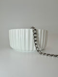 Large Curb- Silver
