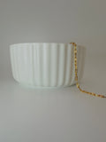 Small Textured Paperclip- Gold